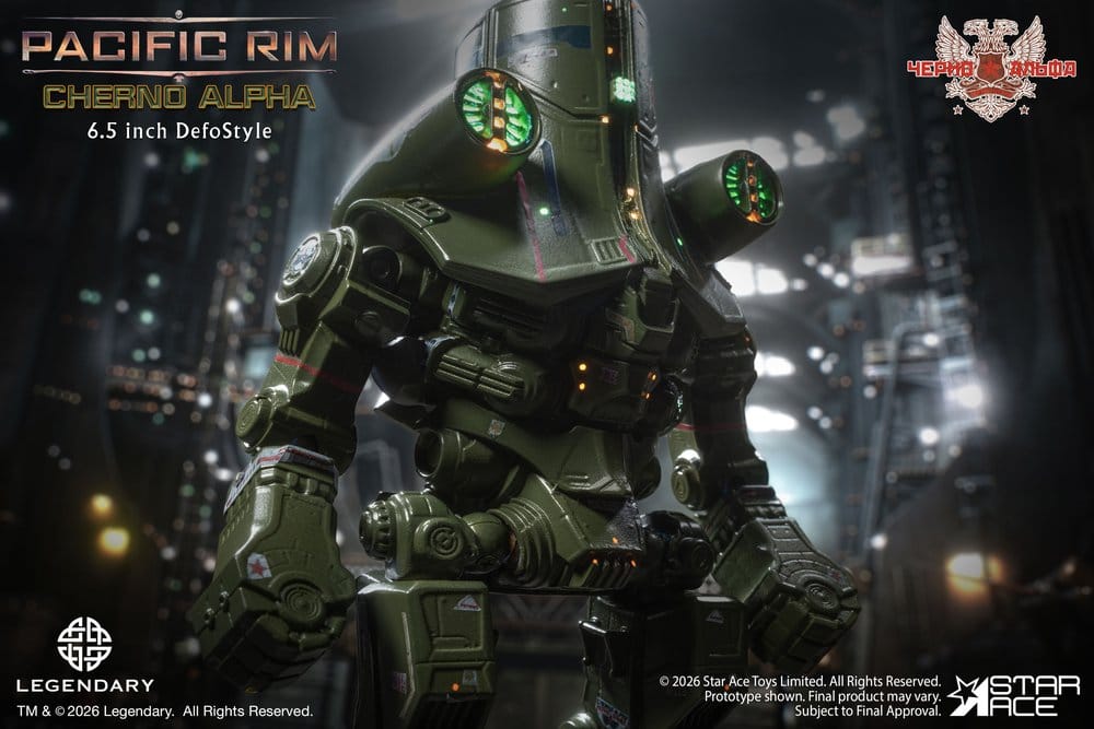 Pacific Rim DefoStyle Figura Cherno Alpha NX 17 cm