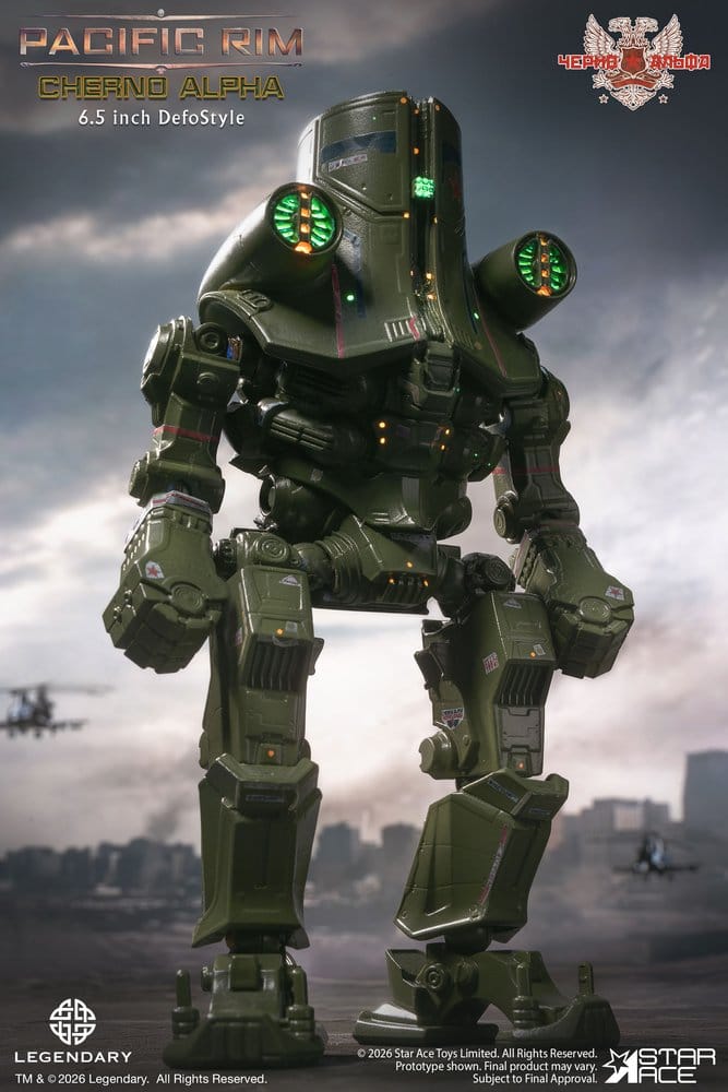 Pacific Rim DefoStyle Figura Cherno Alpha DX 17 cm