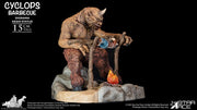 Ray Harryhausen Estatua 1/8 Cyclops Barbecue Scene 17 cm