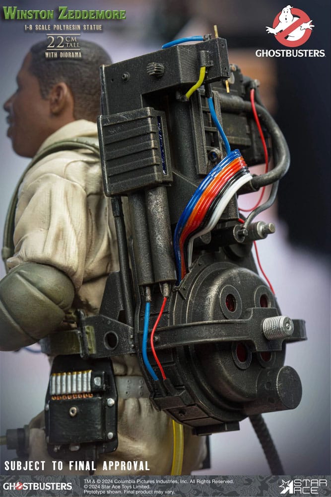 Ghostbusters Estatua a 1/8 Winston Zeddemore 22 cm