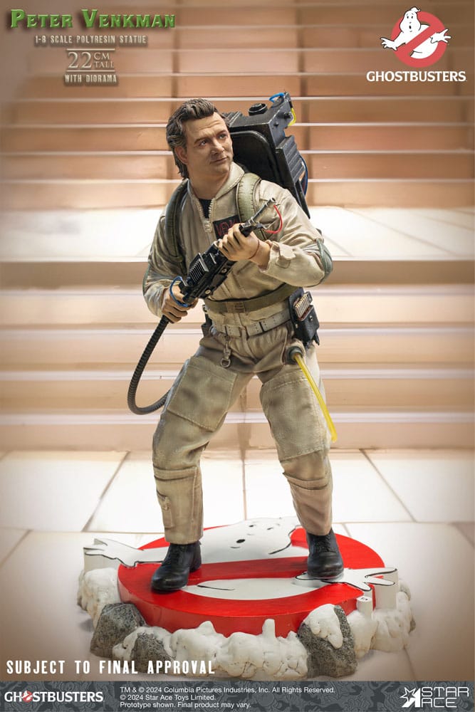 Ghostbusters Estatuas 1/8 Peter Venkmann + Winston Zeddemore Twin Pack 22 cm