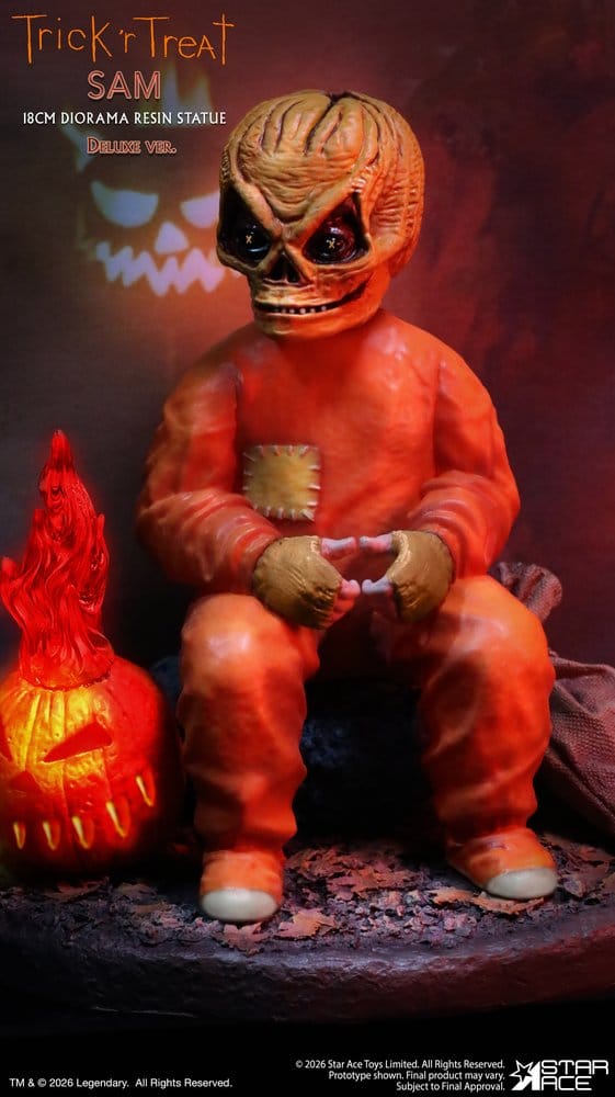 Trick R Treat Diorama Resin Statue Sam DX 18 cm Frikytopia
