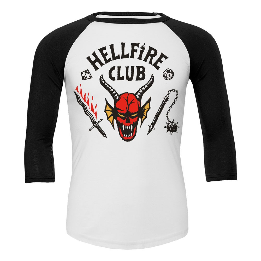 Stranger Things Sweatshirt Hellfire Club Crest talla L