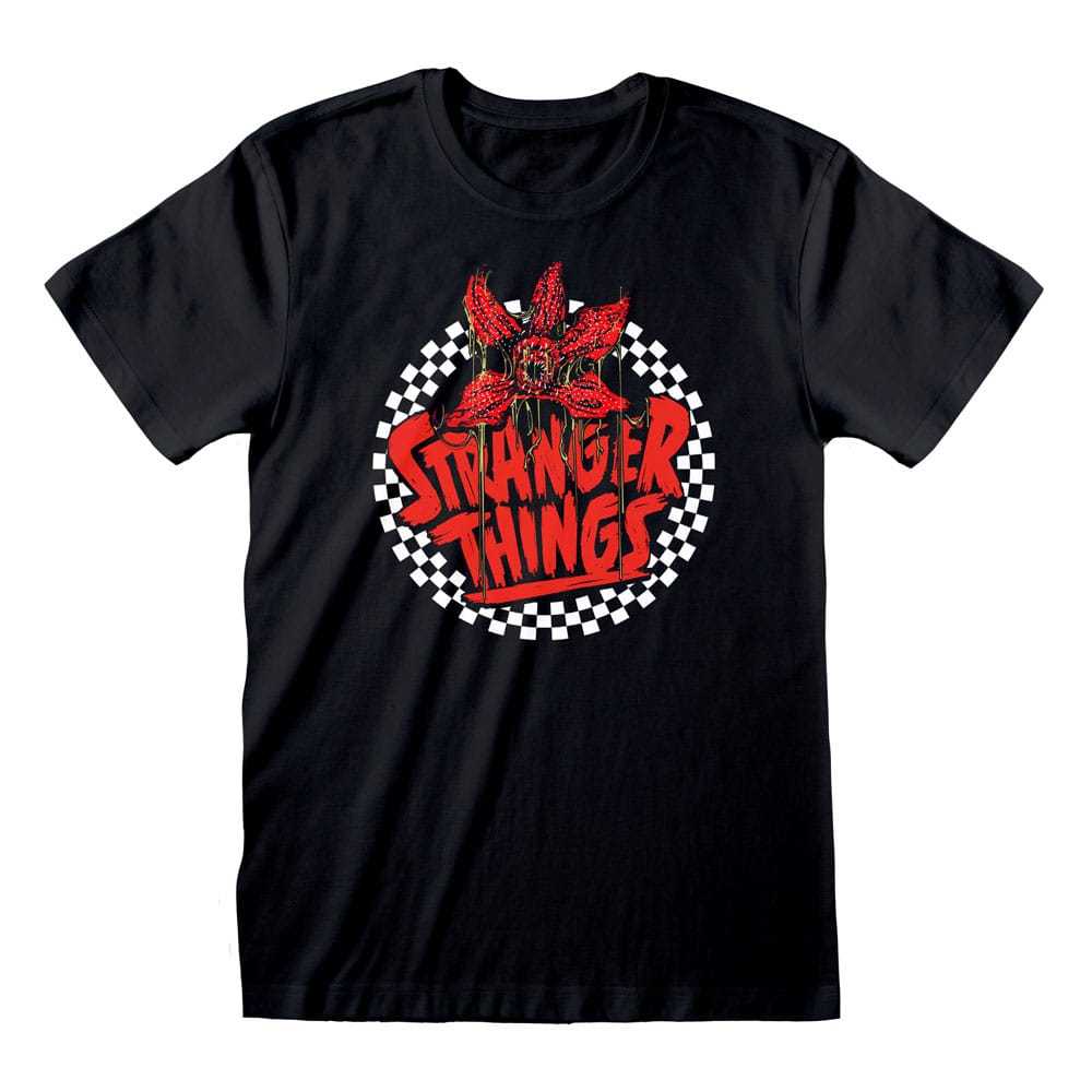 Stranger Things Camiseta Checkered Circle talla XL Frikytopia