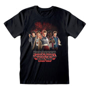 Stranger Things Camiseta Group with Vecna behind talla S