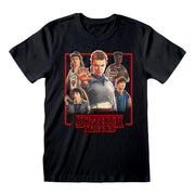 Stranger Things Camiseta Characters in Glowing Box talla M