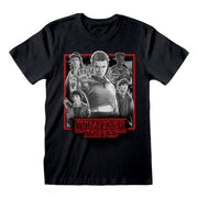 Stranger Things Camiseta Group Artwork One Last Strange Adventure Colour talla L