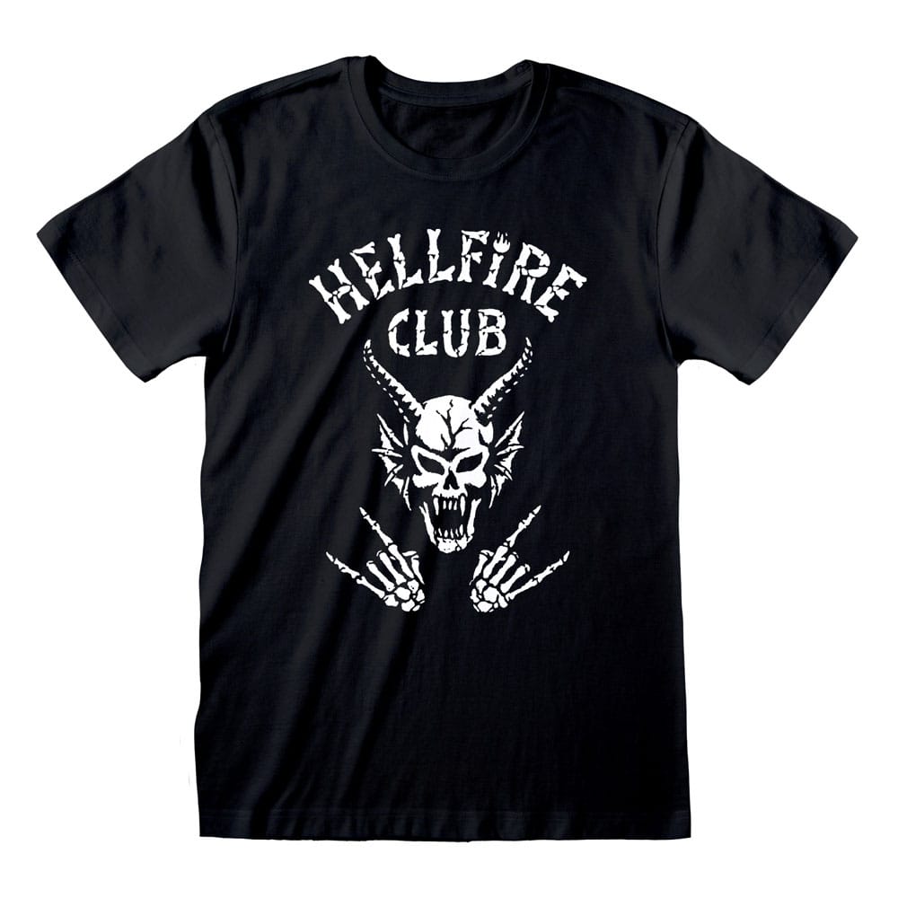Stranger Things Camiseta HFC Skull talla L