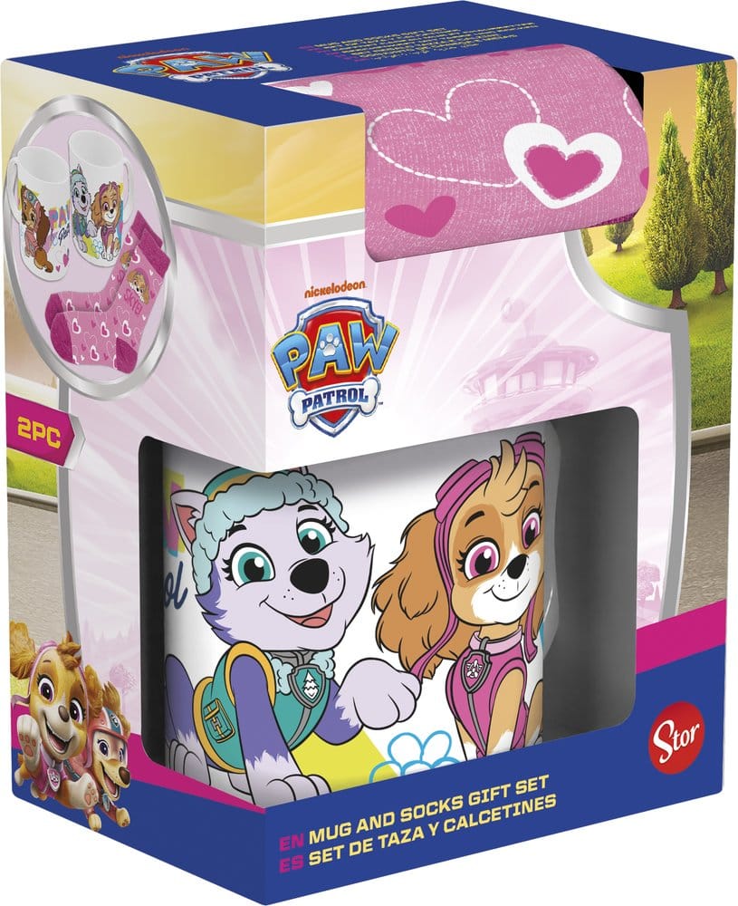Paw Patrol Juego de taza y calcetines Girl Go Skye Frikytopia