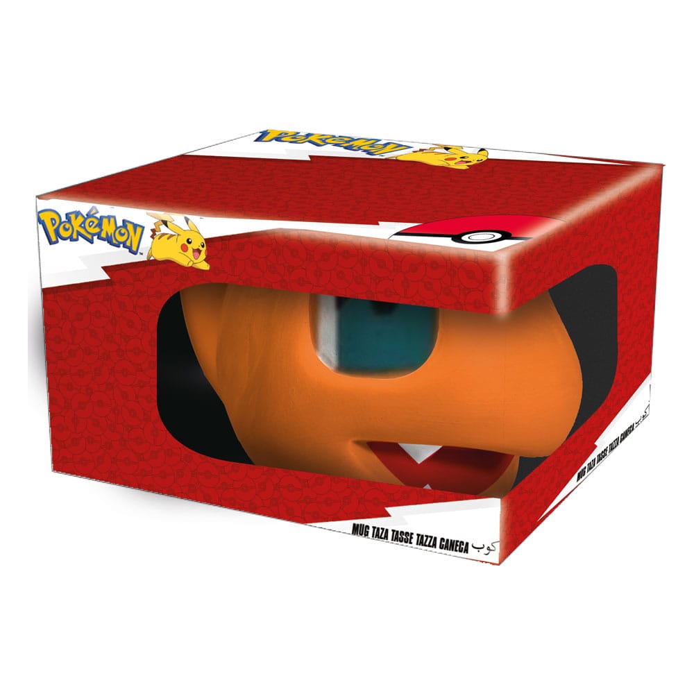 Pokémon Taza 3D Charmander 385 ml Frikytopia