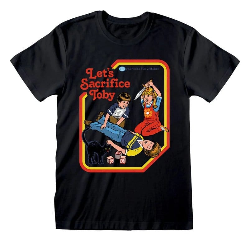 Steven Rhodes Camiseta Lets Sacrifice Toby Black Talla M