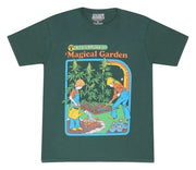 Steven Rhodes Camiseta Let's Plant A Magical Garden Green Talla XL