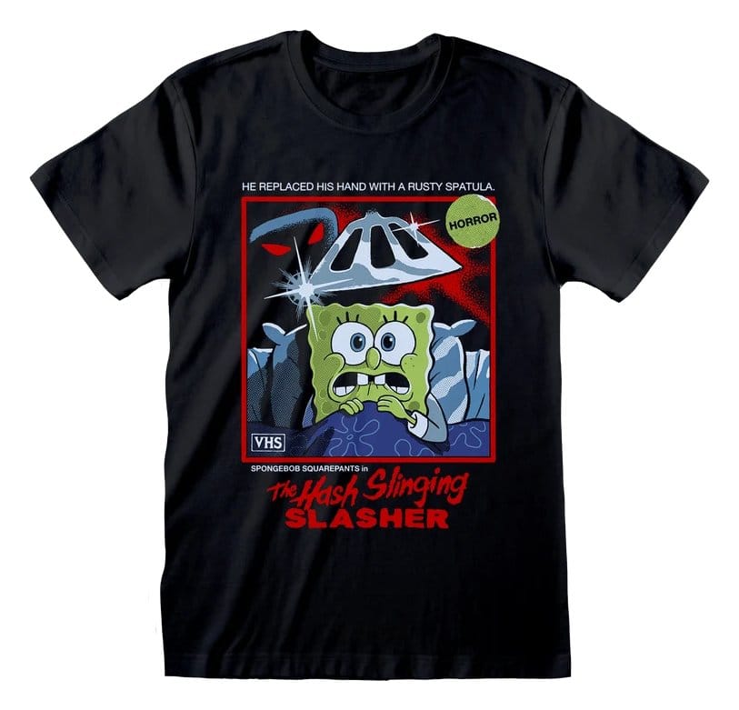 Steven Rhodes x SpongeBob SquarePants Camiseta The Hash Slinging Black Talla M