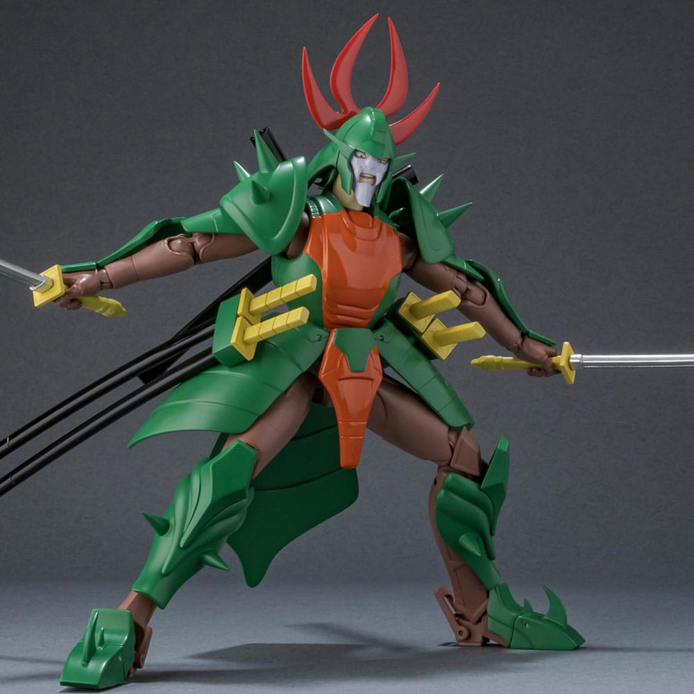 Chou-Dan-Kadou Yoroiden-Samurai Troopers Figura Doku Mashou Naaza 15 cm