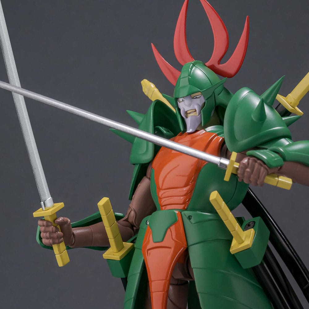 Chou-Dan-Kadou Yoroiden-Samurai Troopers Figura Doku Mashou Naaza 15 cm