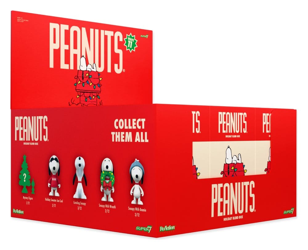 Peanuts Figuras Mini Snoopy Holiday Blind Box 10 cm (12) Frikytopia