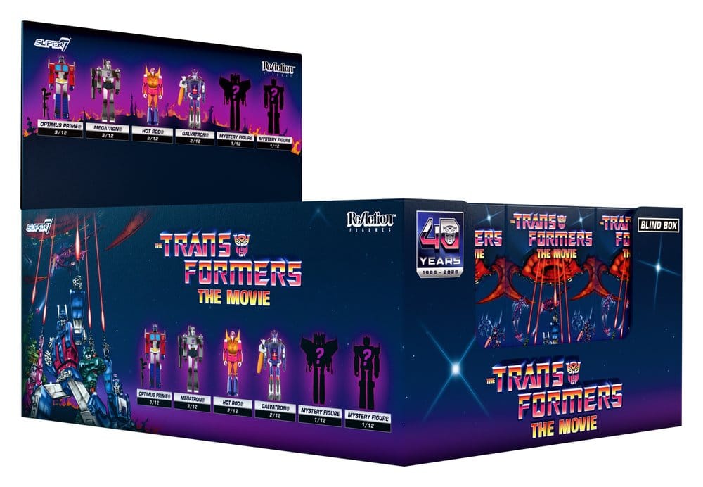 Transformers ReAction Figuras Wave 05 The Movie Blind Box 10 cm Display (12)