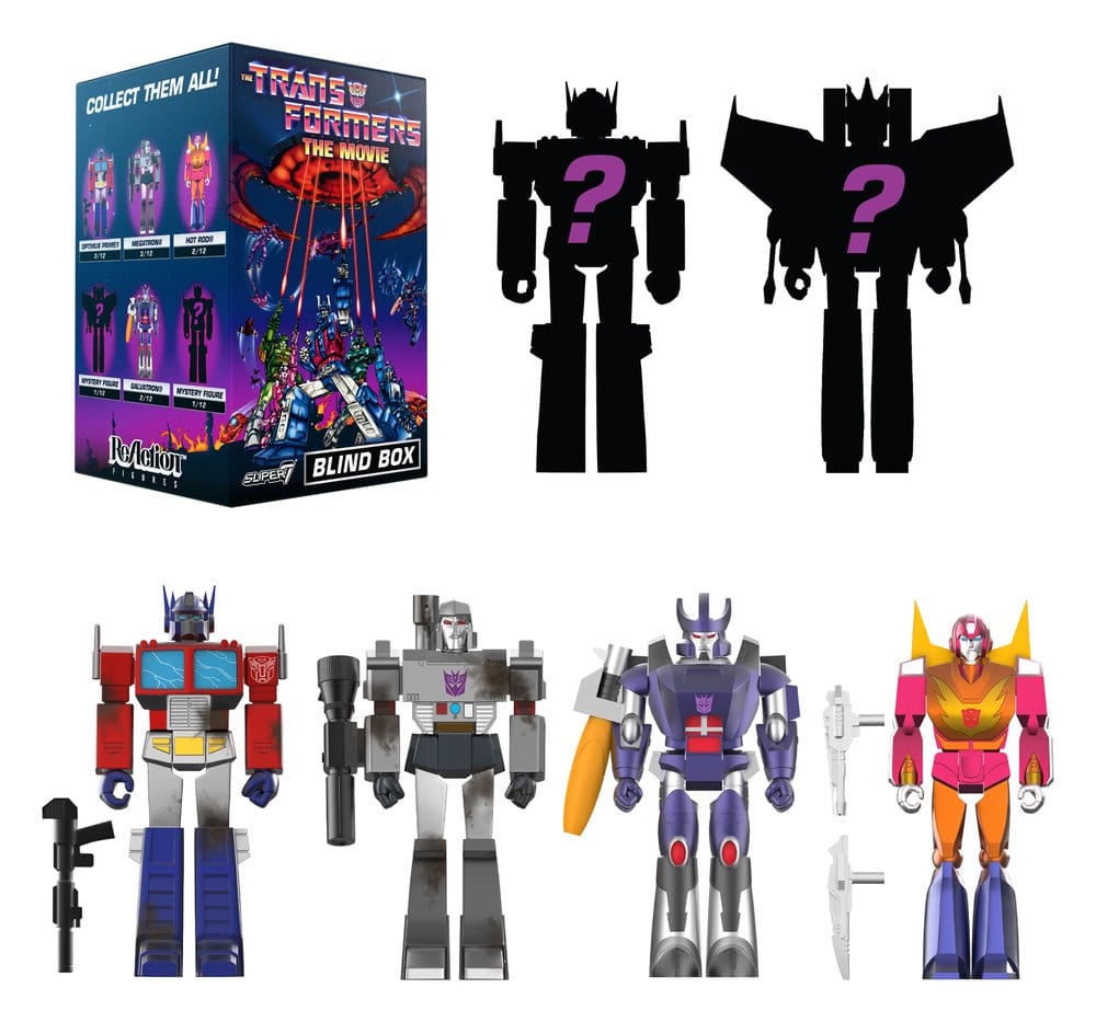 Transformers ReAction Figuras Wave 05 The Movie Blind Box 10 cm Display (12)