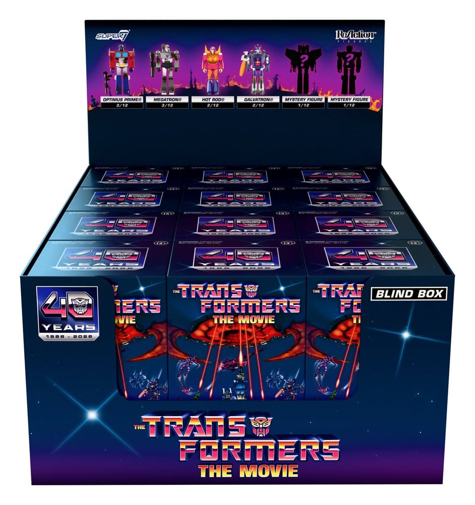 Transformers ReAction Figuras Wave 06 The Movie Blind Box 10 cm Display (12)