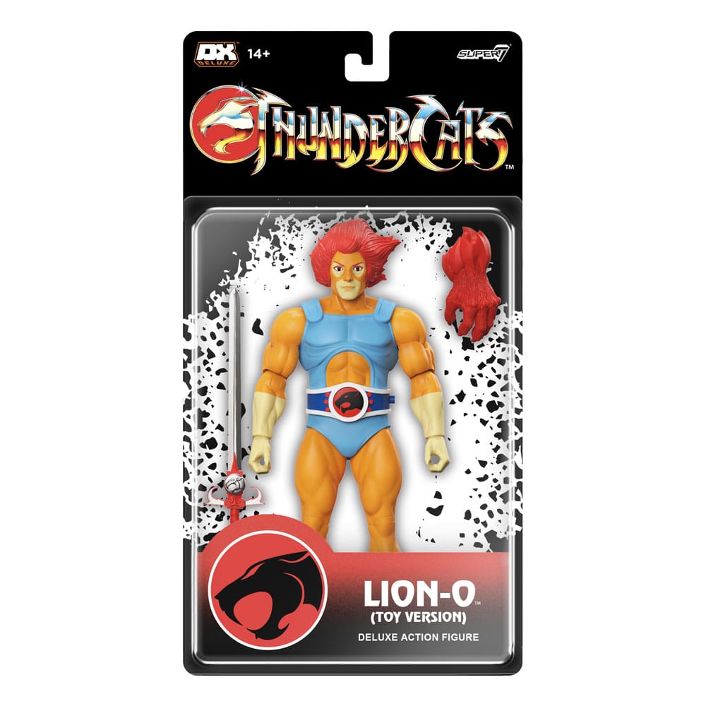 Thundercats Figura Deluxe Wave 03 Lion-O (Toy Recolor) 18 cm