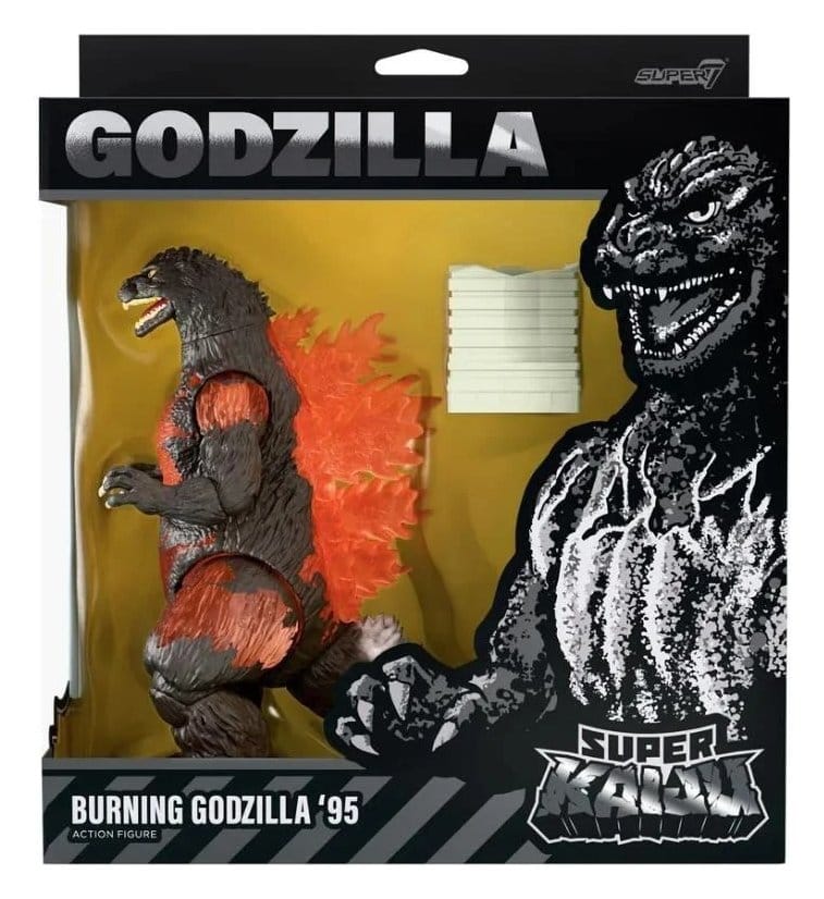 Godzilla Toho Super Kaiju Figura Wave 02 Burning Godzilla '95