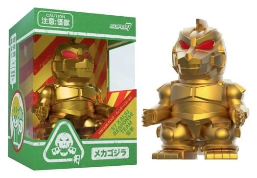 Godzilla Toho Fun! Fun! Figura Mini Mechagodzilla (Vintage Toy Gold)