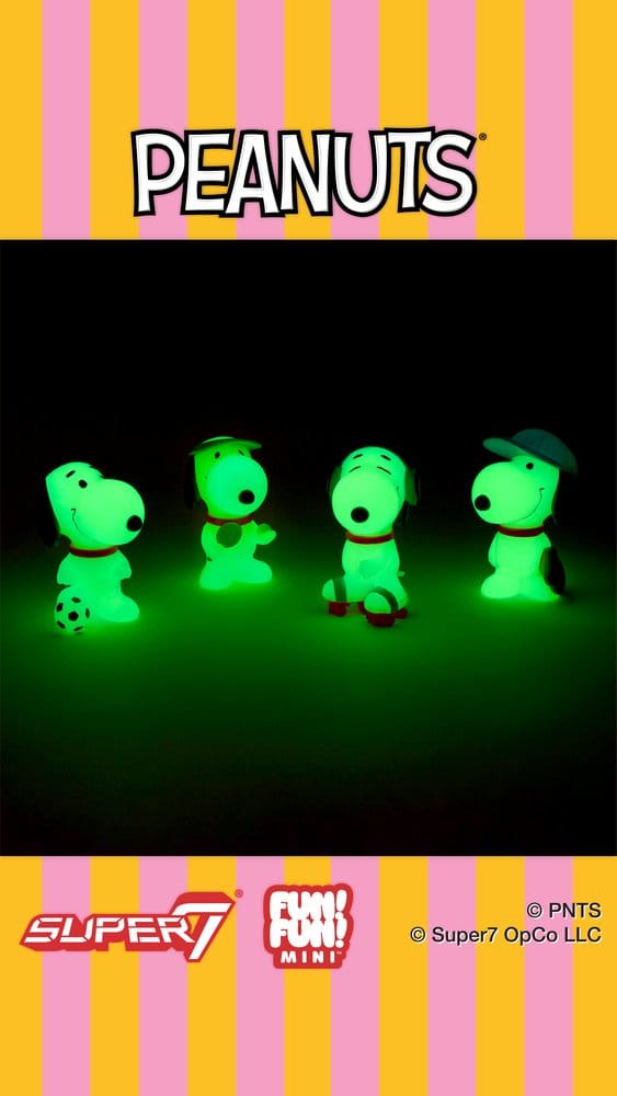 Peanuts Fun! Fun! Figuras Mini Wave 01 Athlete Snoopy Blind Box Display (9)