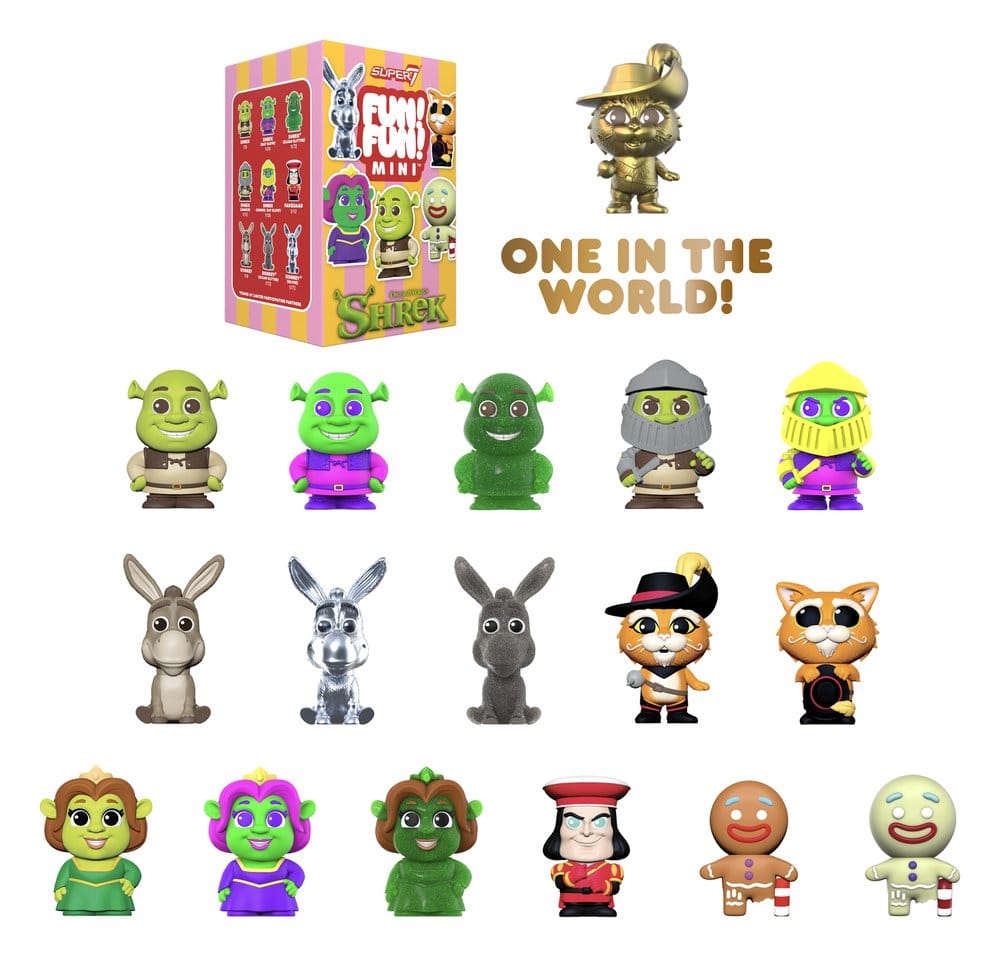 Shrek Fun! Fun! Figuras Mini Wave 01 Blind Box Display (9)