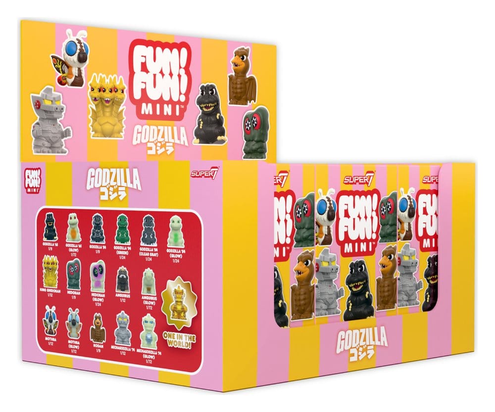 Godzilla Toho Fun! Fun! Figuras Mini Wave 01 Blind Box Display (9)