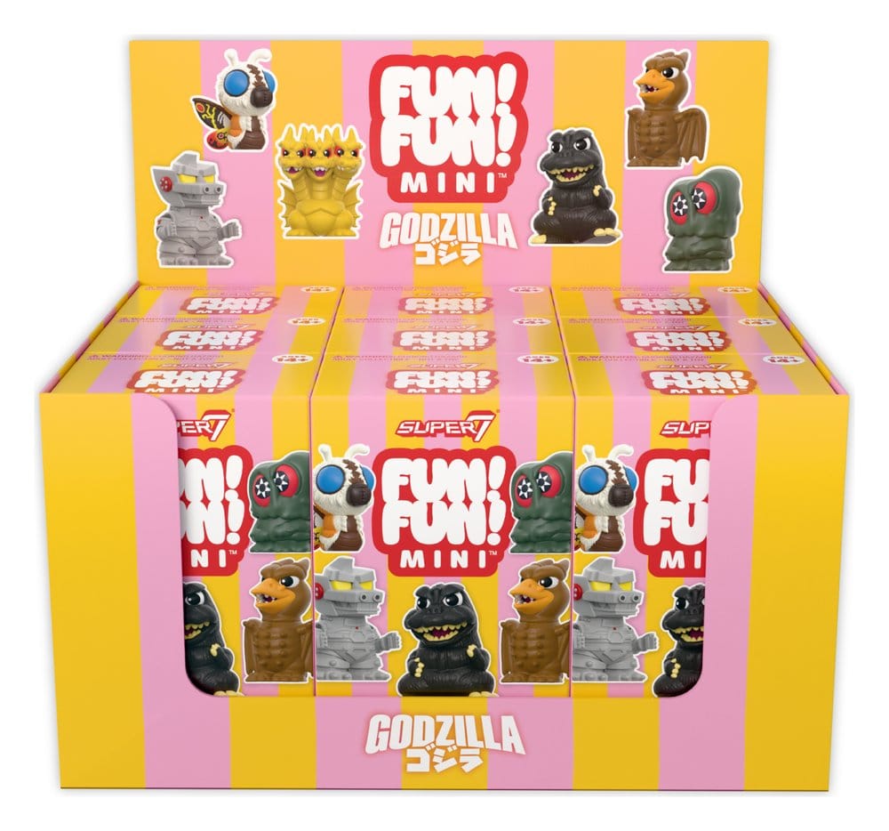 Godzilla Toho Fun! Fun! Figuras Mini Wave 01 Blind Box Display (9)