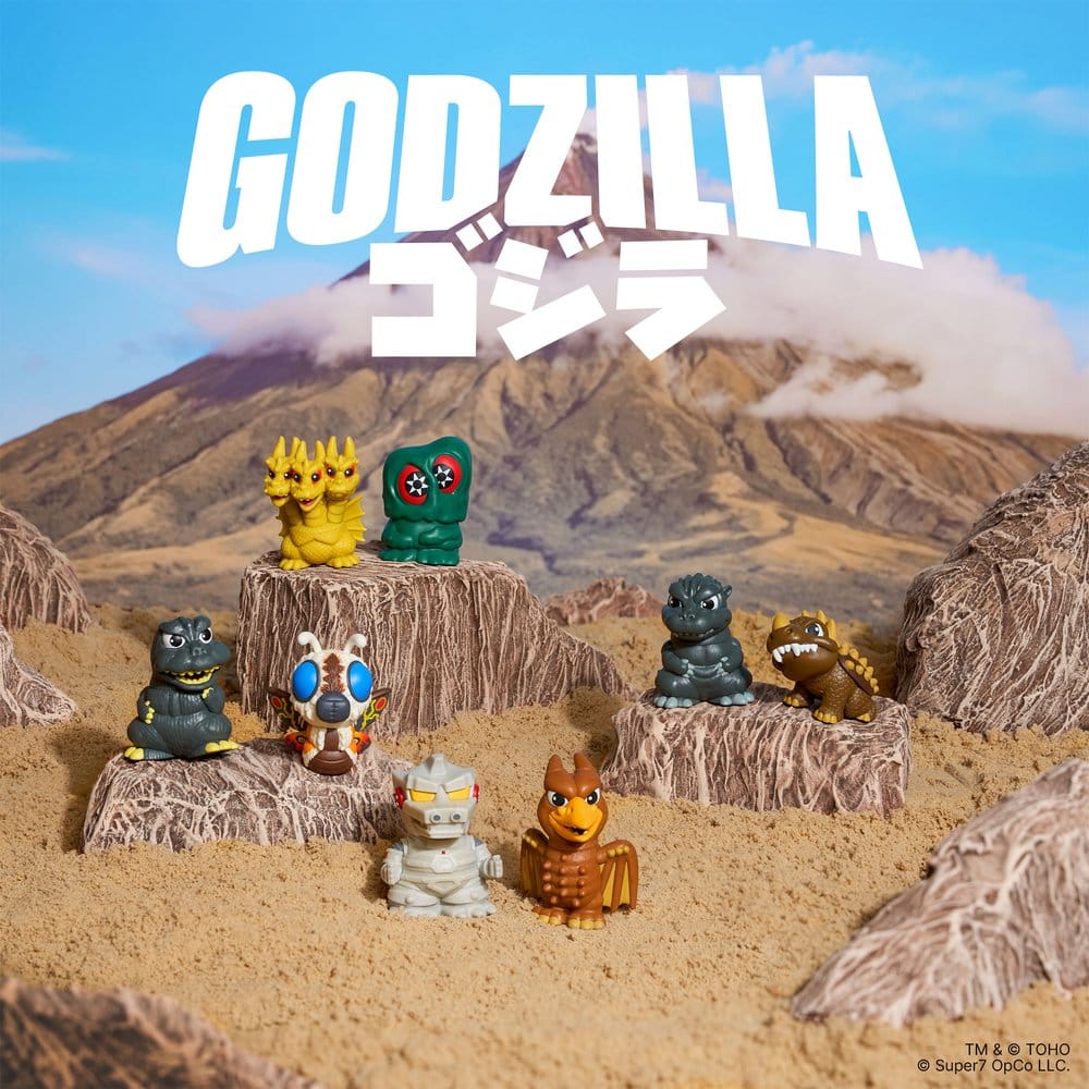 Godzilla Toho Fun! Fun! Figuras Mini Wave 01 Blind Box Display (9)