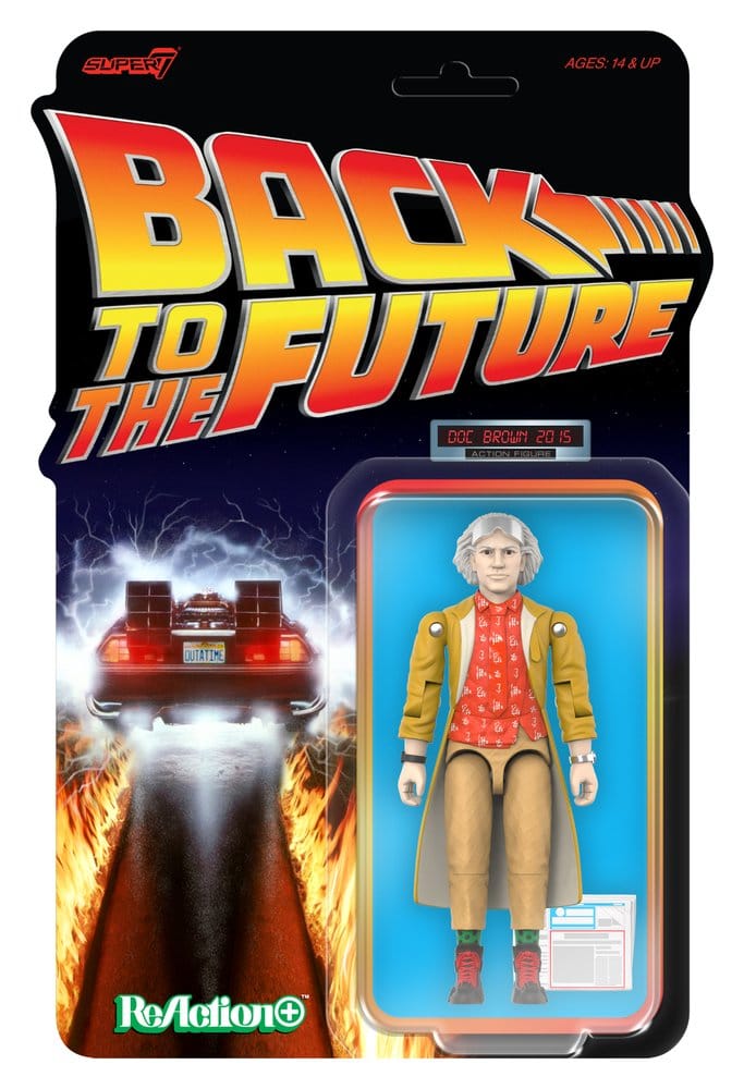 Back to the Future ReAction+ Figura Wave 02 Dr. Emmett Brown (2015)