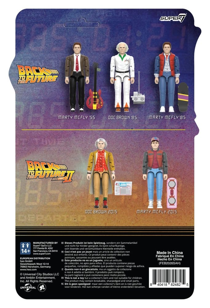 Back to the Future ReAction+ Figura Wave 02 Marty McFly (2015)