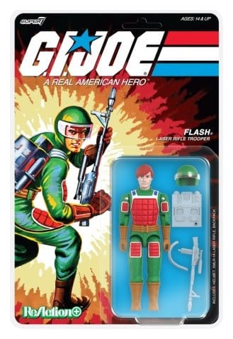 GI Joe Figura ReAction+ Wave 07 Flash (Comic) 10 cm Frikytopia