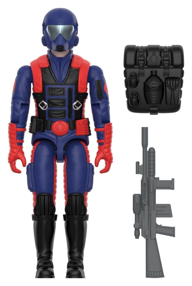 G.I. Joe ReAction+ Figura Wave 09 Cobra Viper Gunner