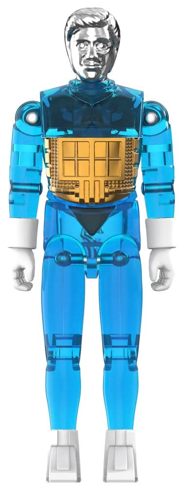 Micronauts Figura ReAction+ Wave 03 Time Traveler (Translucent Blue) 10 cm Frikytopia