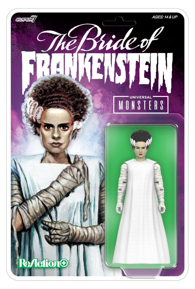 Universal Monsters ReAction+ Figura Wave 02 Bride Of Frankenstein Frikytopia