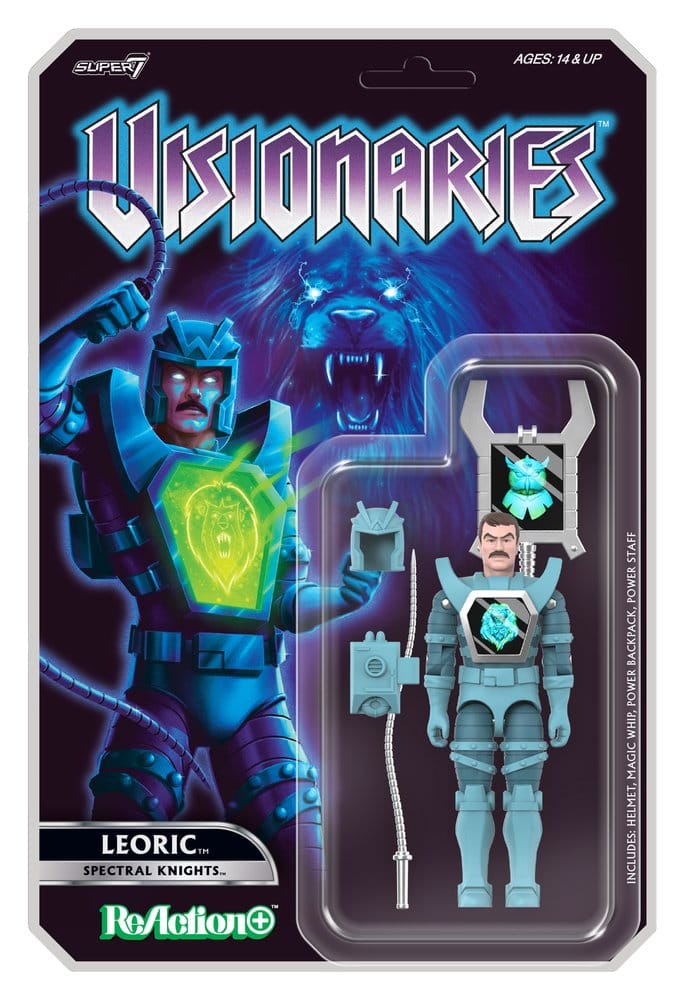 Visionaries ReAction+ Figura Wave 01 Leoric Frikytopia