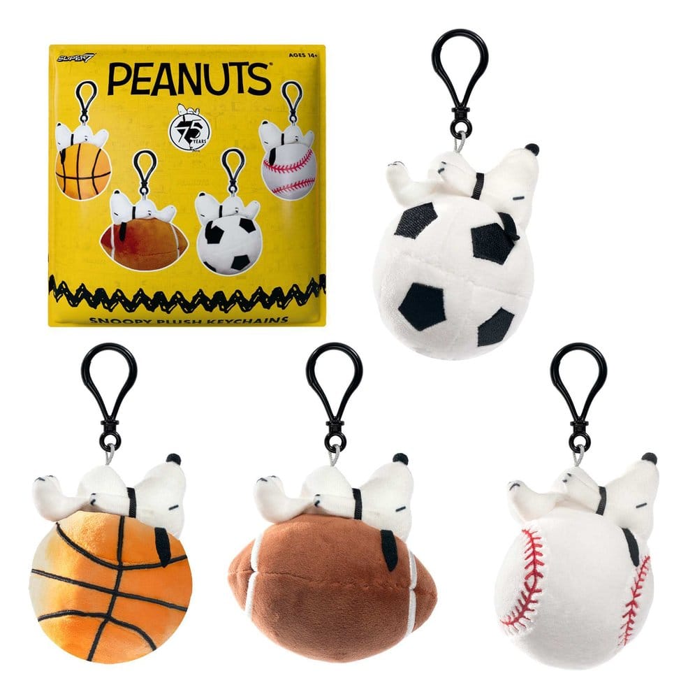 Peanuts Super Duper Llavero de peluche Blind Bags Wave 1A Display (12)