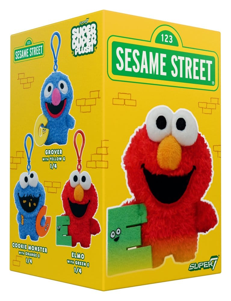 Barrio Sésamo Super Duper Peluches Wave 01 Blind Box Display (12)