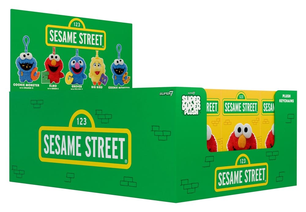 Barrio Sésamo Super Duper Peluches Wave 01 Blind Box Display (12)