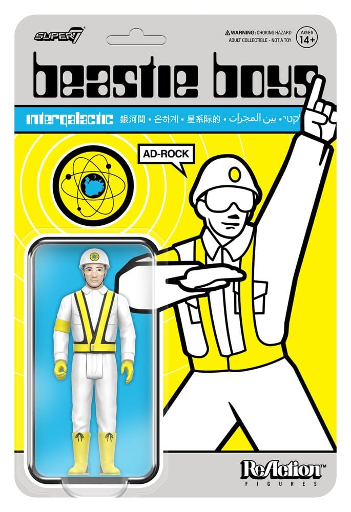 Beastie Boys ReAction Figura Wave 04 Ad-Rock (Intergalactic Crossing Guard)