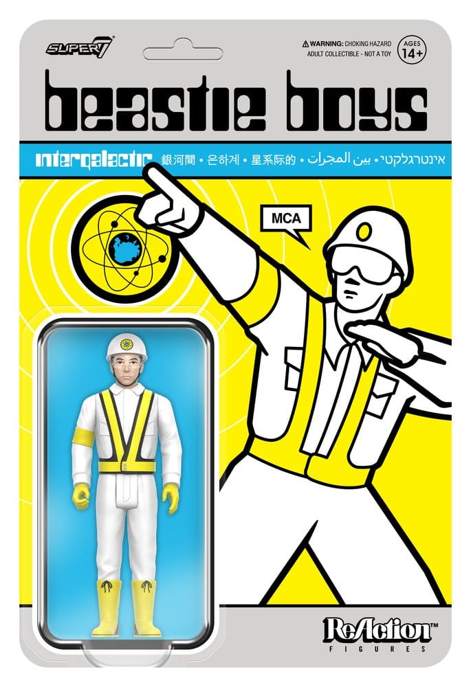 Beastie Boys ReAction Figura Wave 04 MCA (Intergalactic Crossing Guard)