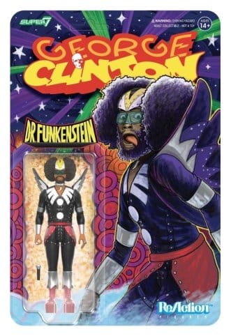 George Clinton ReAction Figura Wave 01 George Clinton Dr. Funkenstein