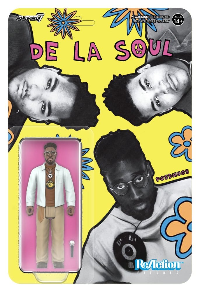 De La Soul ReAction Figura Wave 01 Kelvin "Posdnuos" Mercer (Me, Myself & I) Frikytopia