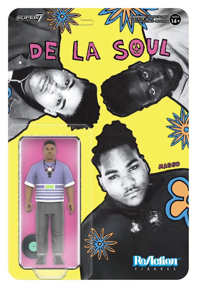 De La Soul ReAction Figura Wave 01 Vincent "Maseo" Mason (Me, Myself & I)