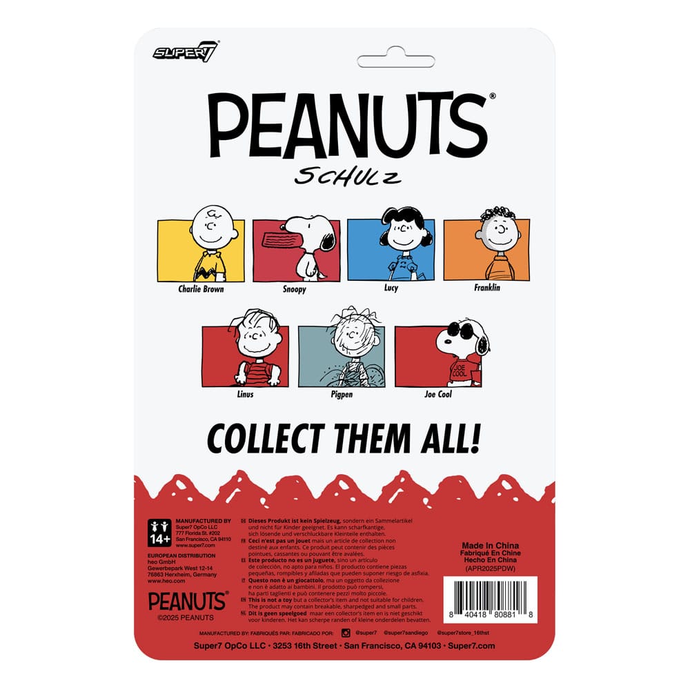 Peanuts Figura ReAction Wave 8 Linus 9 cm