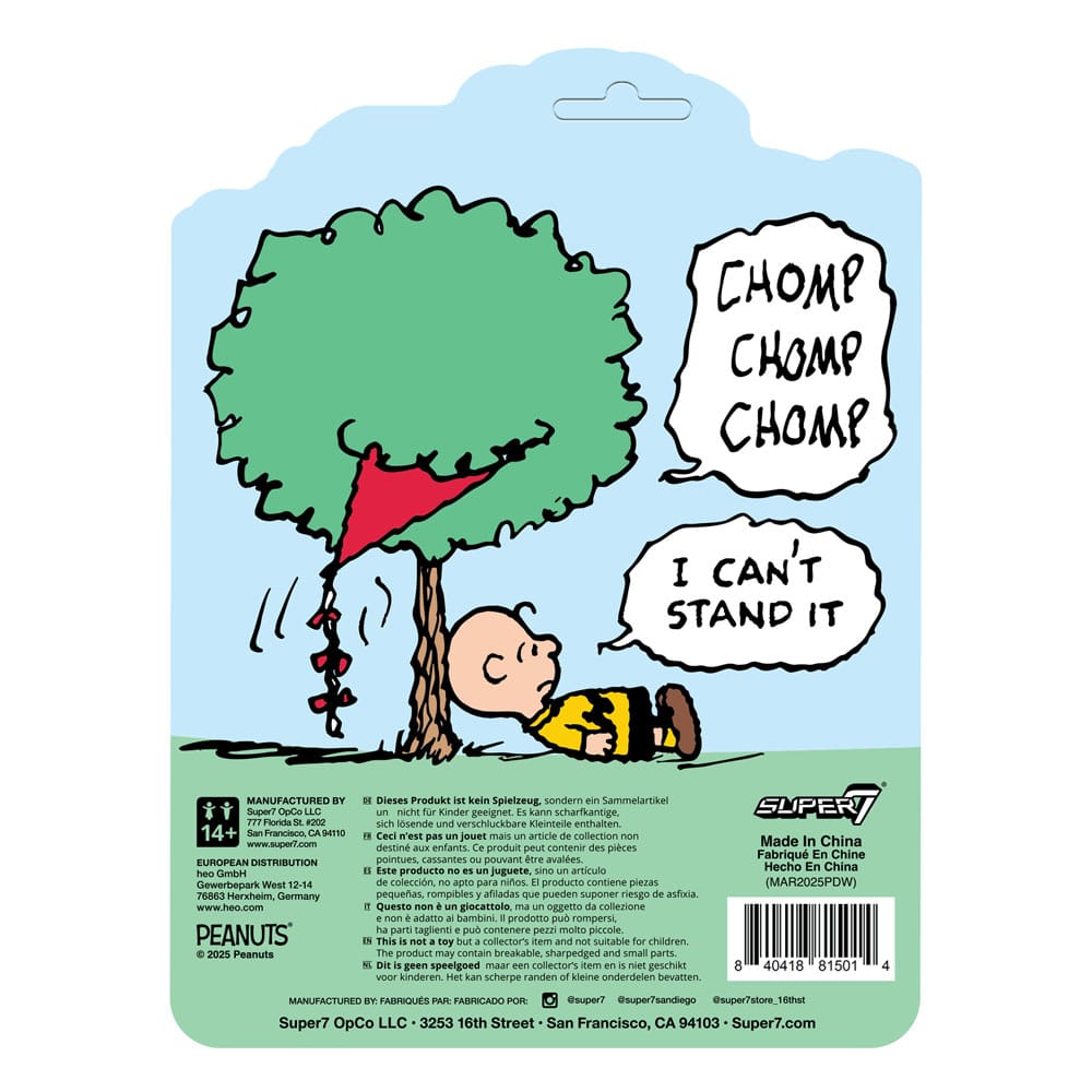 Peanuts Figura ReAction Charlie Brown and the Kite-Eating Tree (Comic Panel) 9 cm