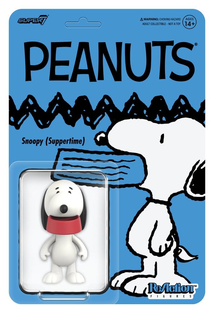 Peanuts ReAction Figura Wave 09 Snoopy (Suppertime) Frikytopia