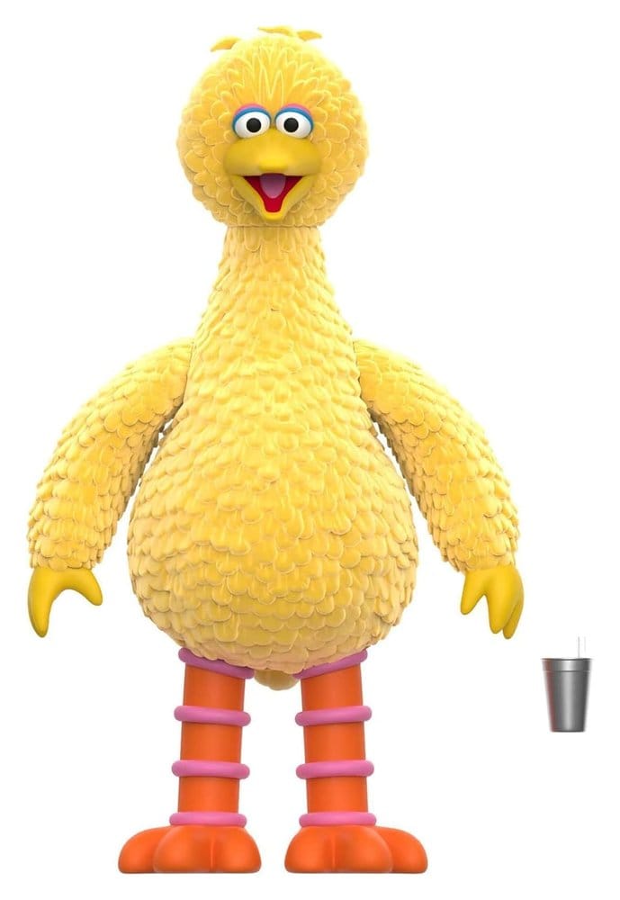 Barrio Sésamo ReAction Figura Big Bird (Flocked)